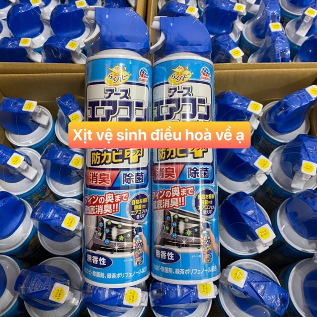 Xịt vệ sinh điều hòa Nhật Bản