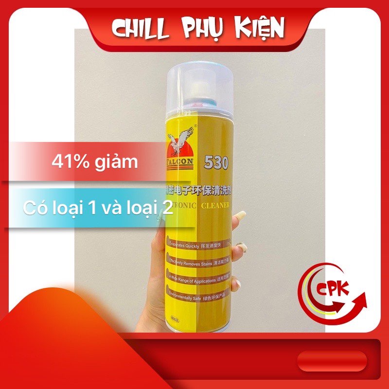 [ Rẻ Nhất Shoppe ] Nước tẩy rửa màn hình, keo kính Falcon 530 - Lau máy linh kiện ,kính phụ kiện,lau màn hình điện thoại