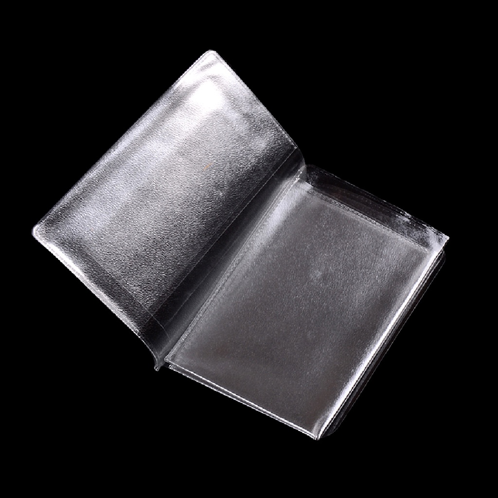Set 2 Hộp Nhựa Pvc Trong Suốt Đựng Thẻ Id Tiện Dụng