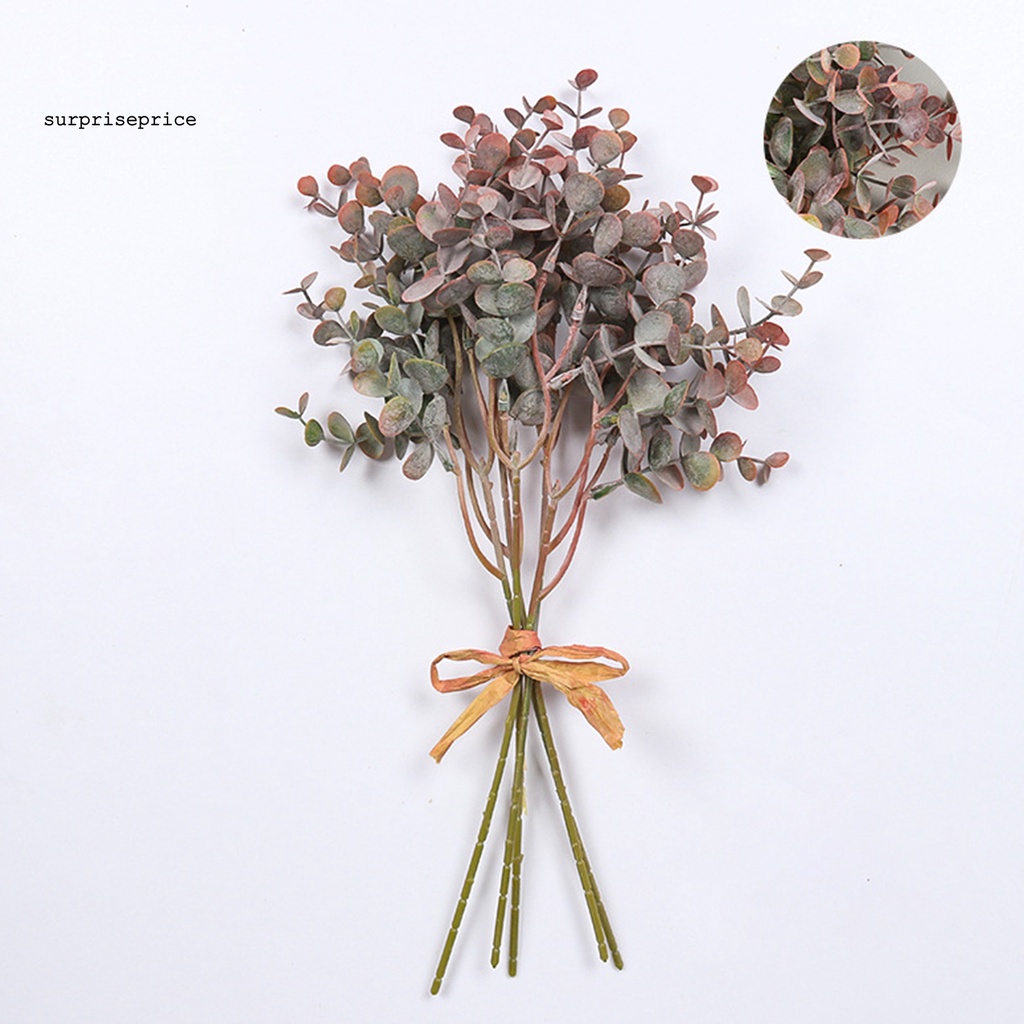 Bó 5 cành cây bạch đàn nhân tạo dành cho trang trí tiệc cưới