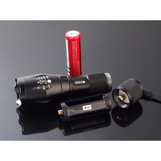 Đèn pin police T6 siêu sáng ( có sạc và pin sạc)