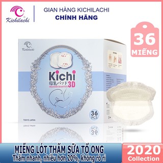 Hộp 36 miếng lót thấm sữa dùng 1 lần Kichi siêu thấm