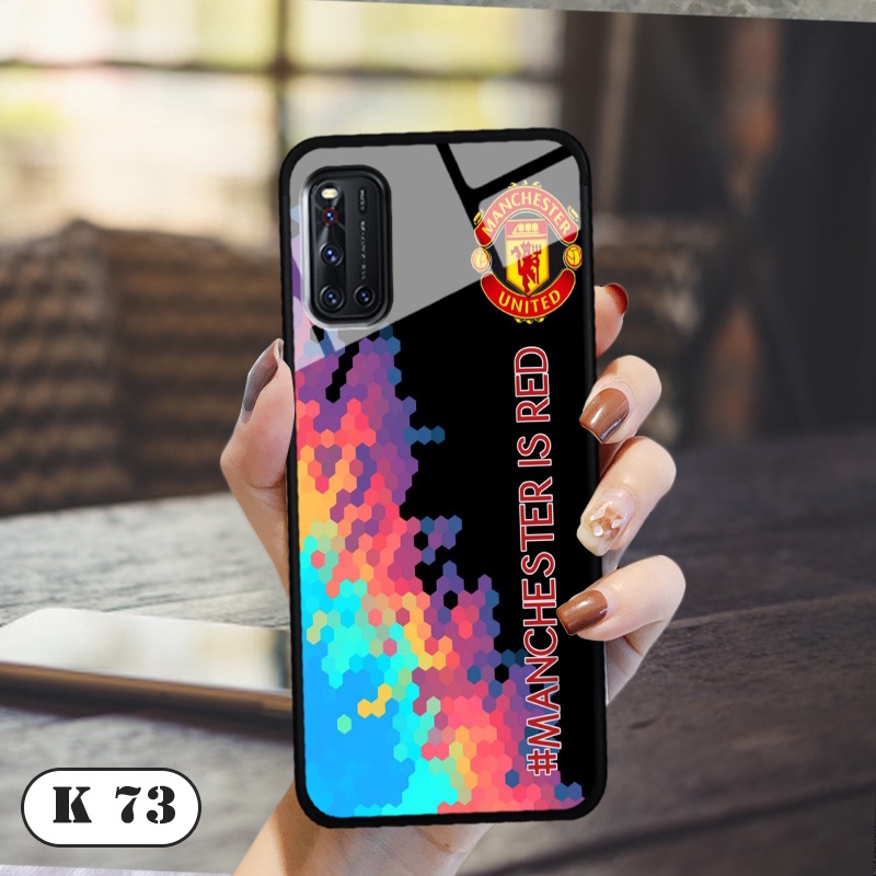 Ốp lưng Vivo V19  - Lưng kính 3D