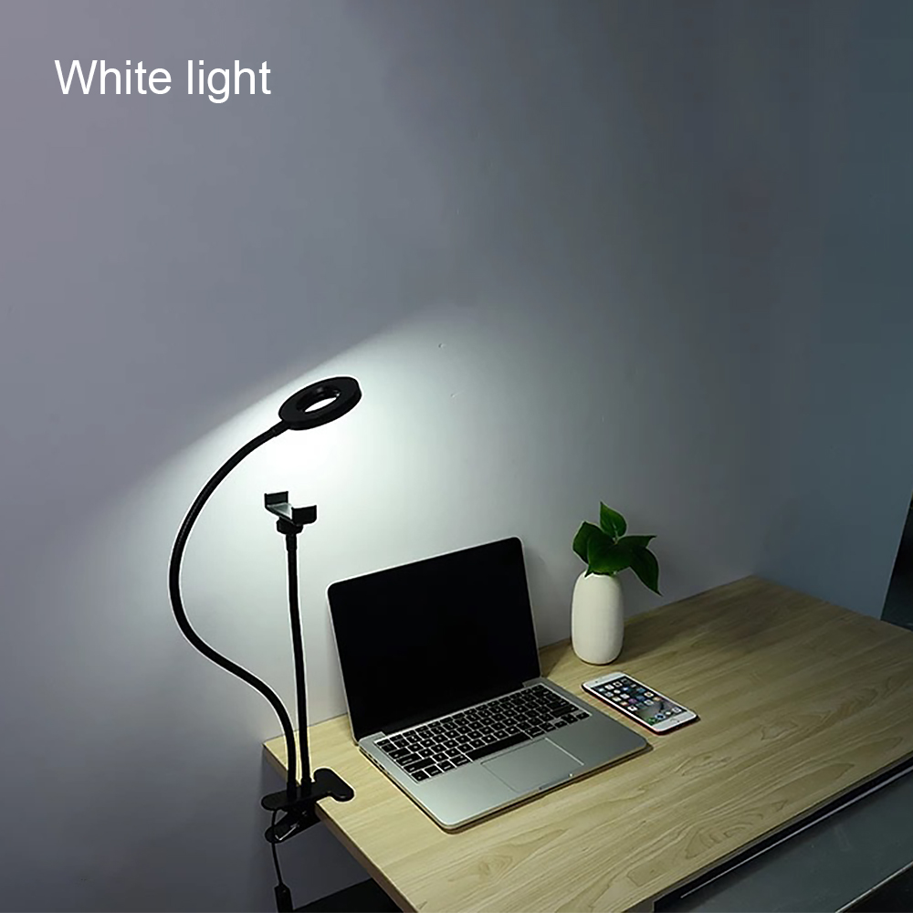 Đèn LED livestream trợ sáng Ring light,chụp ảnh selfie, trang điểm, USB 2 trong 1 Hỗ trợ Trực tiếp Điện thoại