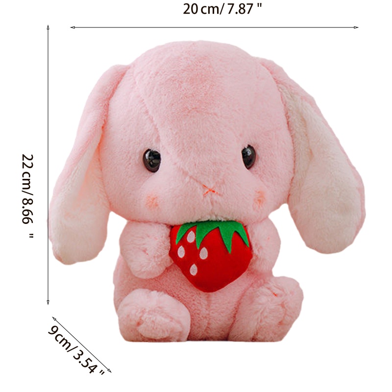 Thú Nhồi Bông Hình Dáng Chú Thỏ Tai Dài Dễ Thương