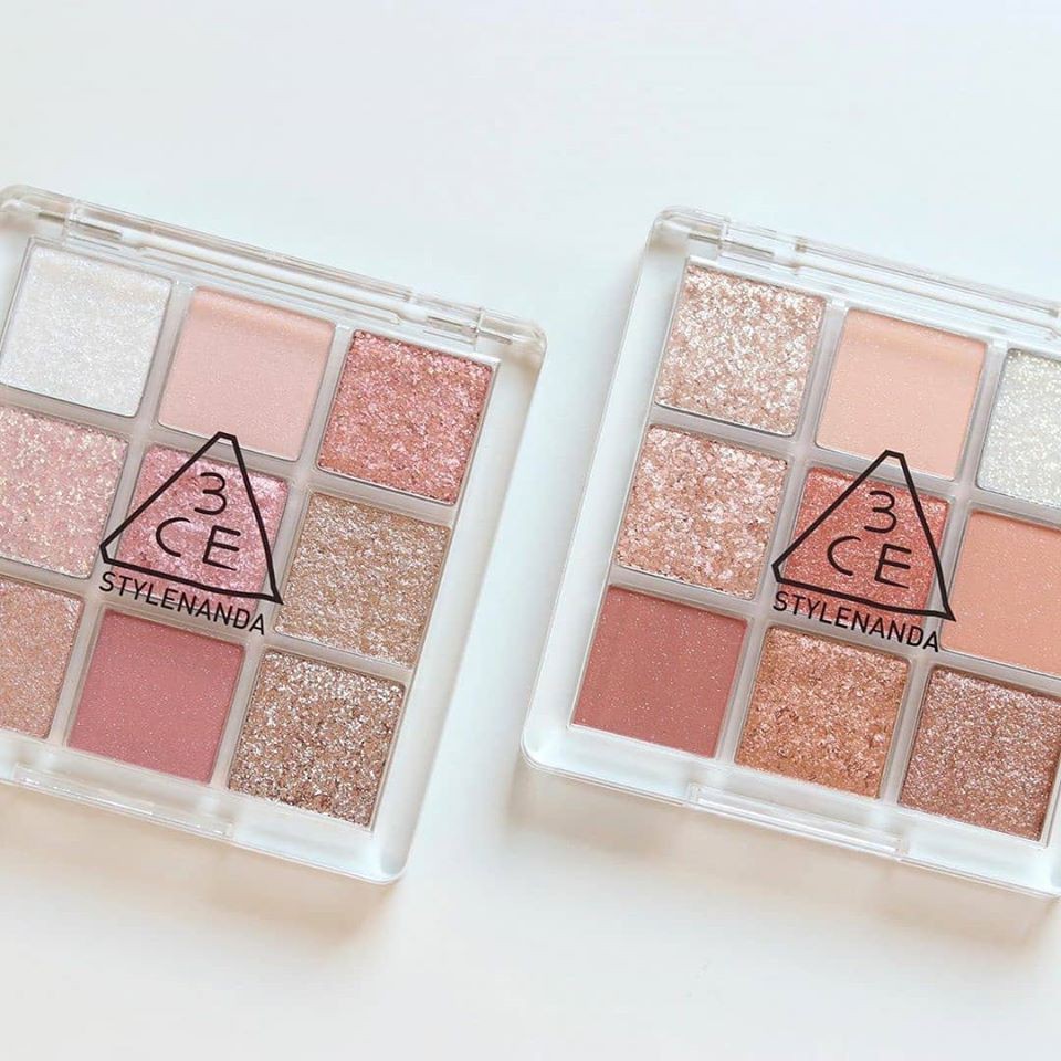 [HÀNG CHÍNH HÃNG] Bảng Phấn Mắt 3ce Multi Eye Color Palette 9 Màu Trang Điểm Chuyên Nghiệp 7g