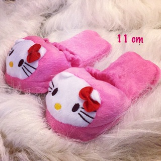 Dép bông Hello Kitty cho bé (1 size 11cm)