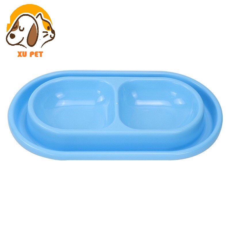 Bát Ăn Đôi Chống Kiến Cho Chó Mèo - Bát Đựng Thức Ăn Cho Chó Mèo