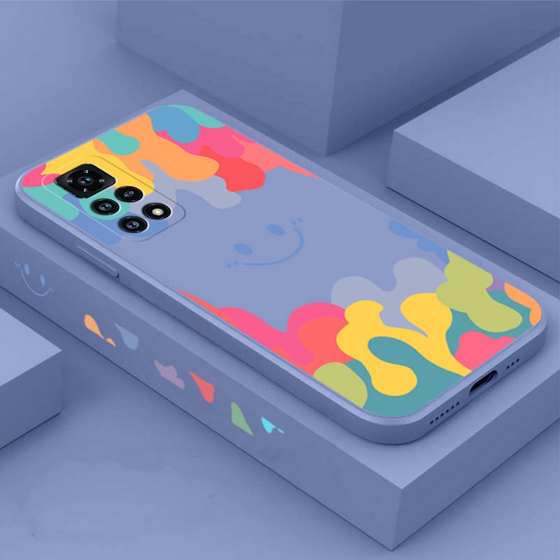 Ốp Điện Thoại TPU Dẻo Màu Gradient Redmi Note 11 Note 11 Pro Note 10 Pro Xiaomi Poco M3 X3 NFC X3 Pro Redmi 10 9T Note 10S Note9S Note9 Note8 Note7