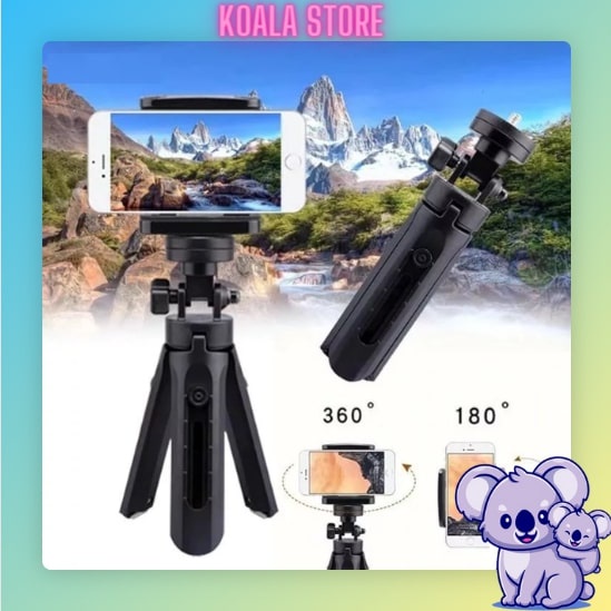 Gậy Chụp Ảnh Tự Sướng, Gậy Tự Sướng 3 Chân Tripod Đa Năng Xoay 360 Độ
