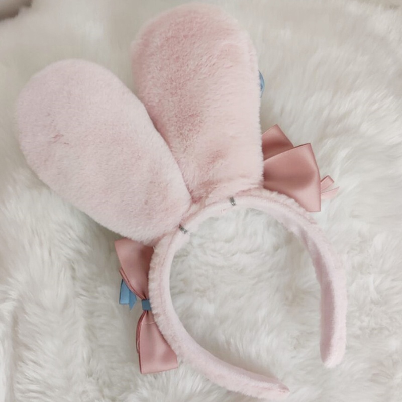 Băng Đô Cài Tóc Hình Tai Thỏ Dễ Thương Cho Nữ