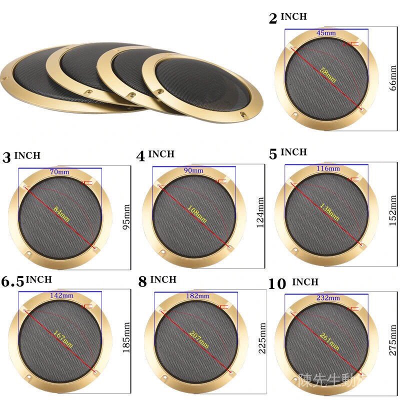 Vỏ Bọc Loa Chống Côn Trùng 3 "4" 5 "6.5" 8 "4" Cho 3 / 4 "fafs | BigBuy360 - bigbuy360.vn