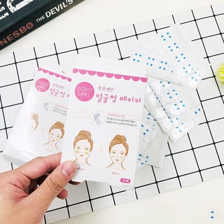 Hộp 40 miếng dán mặt nâng cơ,  V LINE DODO LABEL