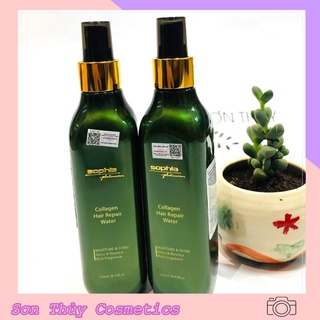 Xịt Dưỡng Tóc SOPHIA Hàn Quốc 250ml - Phục Hồi Tóc Hư Tổn-Collagen Hair Repair Water ( sẵn )