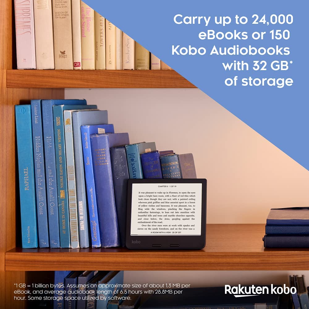 Máy đọc sách Kobo Libra 2 - 7inch, 32Gb, Sạc Type C- Mới 100% Nguyên Seal | BigBuy360 - bigbuy360.vn