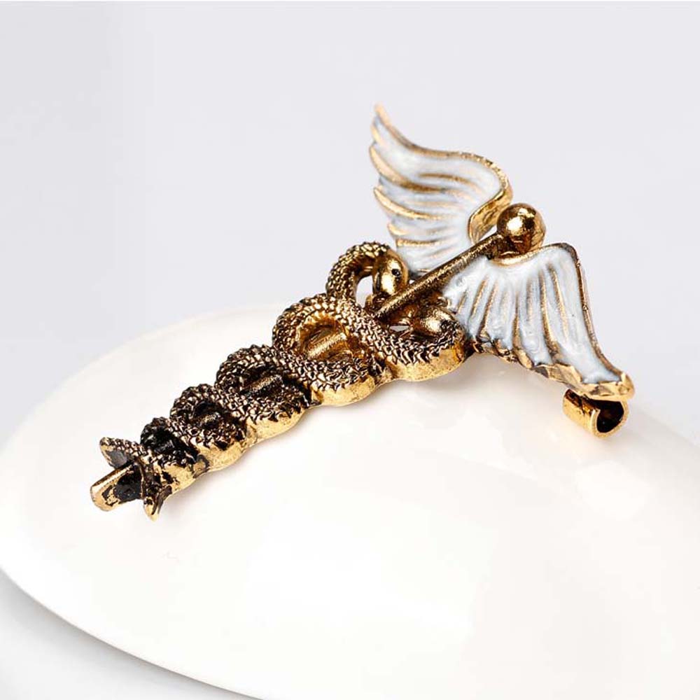 Ghim Cài Áo Kim Loại Hình Rắn Nhiều Màu Thời Trang