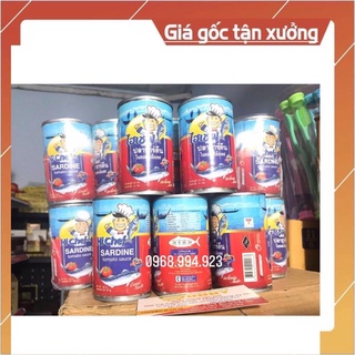 Cá Hộp Hichef Thái Lan 145gram (1 hộp) sale do hộp bị dính mưa nên gỉ sét 1 xíu, bên trong vẫn bình thường ạ