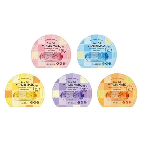 Mặt nạ BANOBAGI VITAMIN MASK mẫu mới 2022