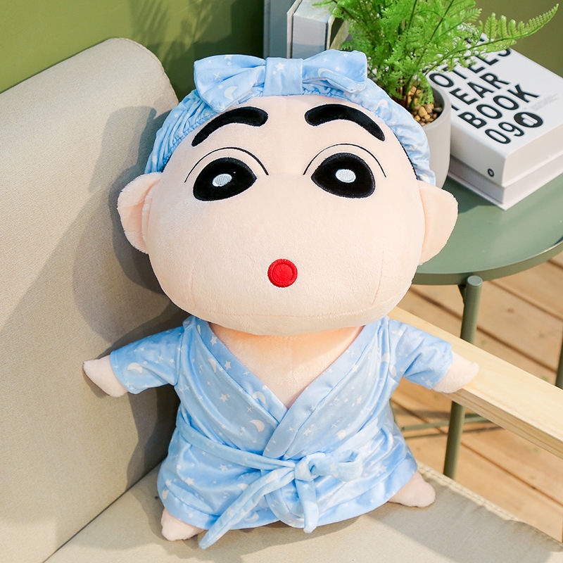Gối đồ chơi sang trọng Crayon Shin-chan, búp bê vui nhộn jj ngoại cỡ dễ thương, quà tặng ngày lễ tình nhân cho bé gái)