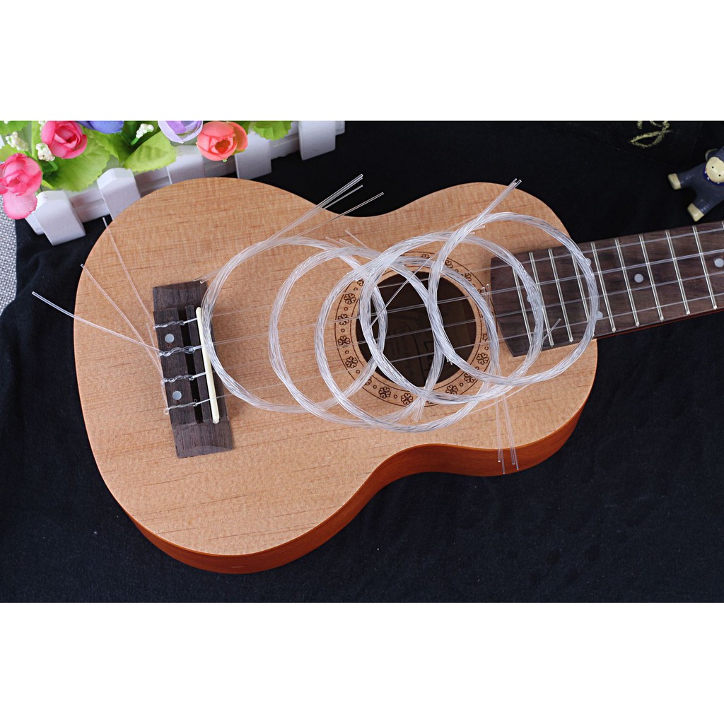 [ĐẶC BIỆT] Dây đàn Ukulele Carbon trong suốt