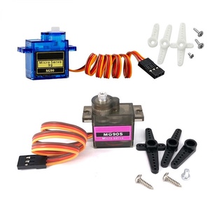 Servo cổ điển điều khiển máy bay mô hình 9g SG90/MG90S dành cho máy bay điều khiển từ xa