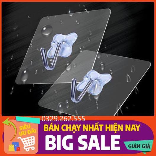 (FreeShip) MÓC NHỰA DÁN TƯỜNG CHỊU LỰC TRONG SUỐT SIÊU CHẮC (1 Cái)