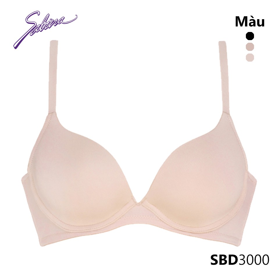 Áo Lót Mút Mỏng Có Mút Lót Kèm Cup Ngực Sâu Bản Dây Áo Lớn Màu Trơn Perfect Bra by Sabina SBD3000 | BigBuy360 - bigbuy360.vn