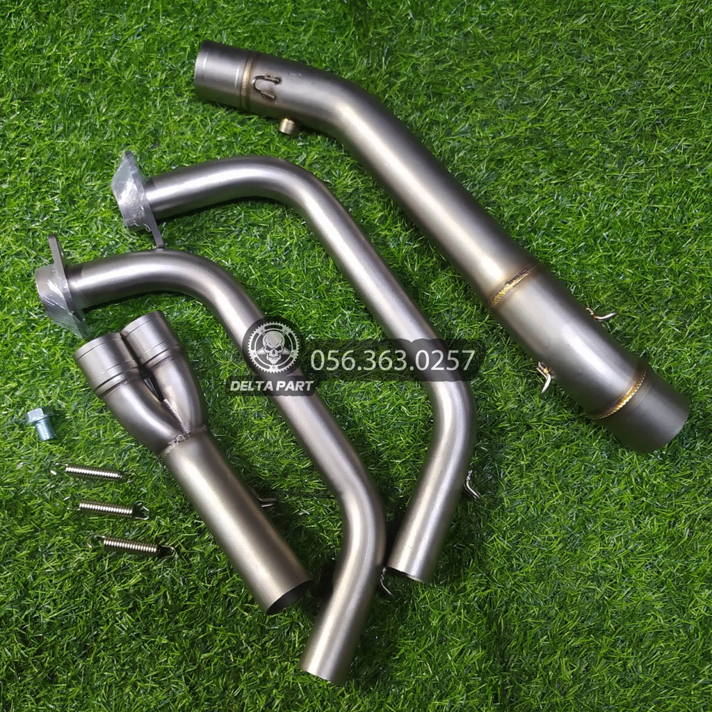 Cổ pô lon độ xe R3 MT03 Z1000 Z900 Z800 Z 900 Z 800 ful system hàng nhập thái