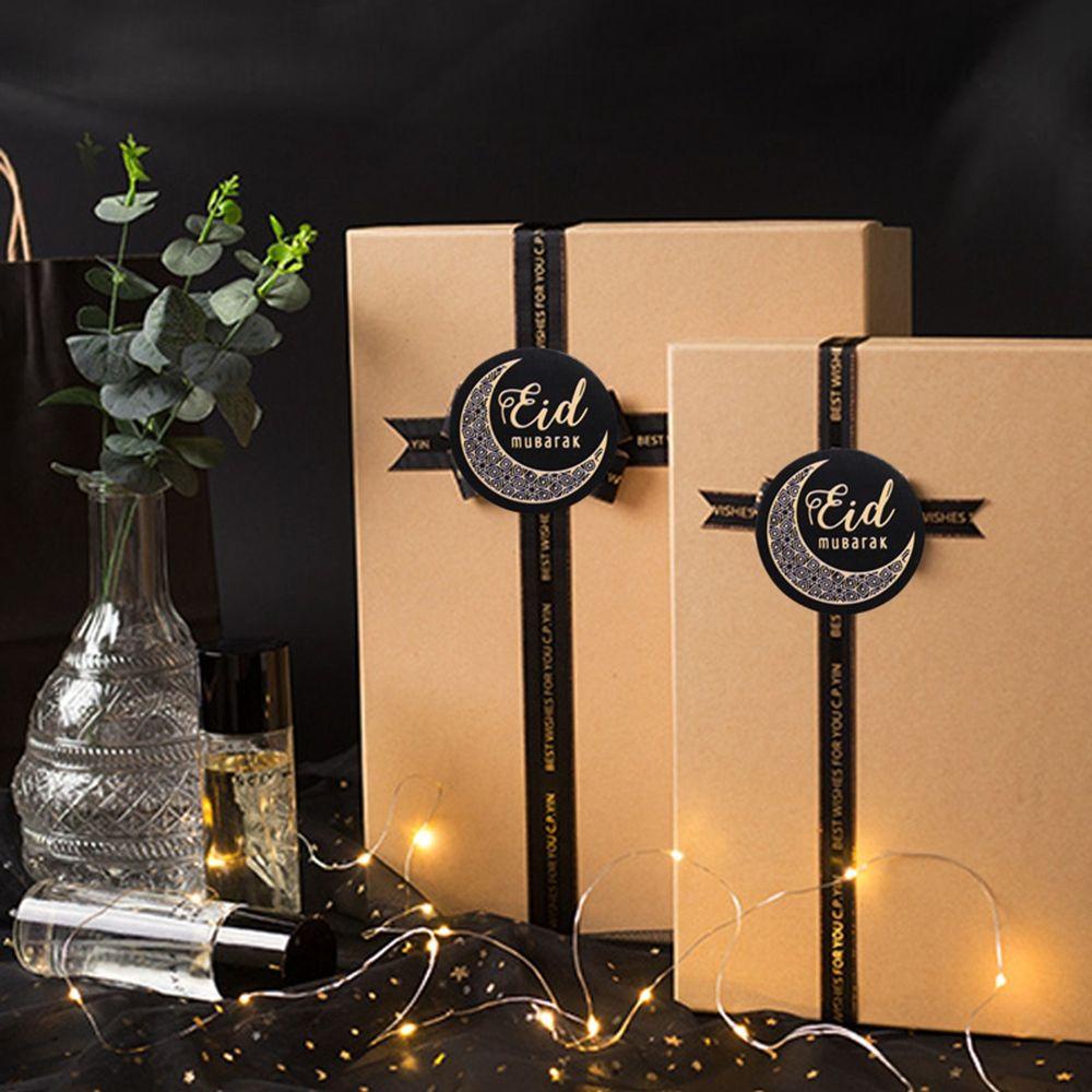 Nhãn Dán Trang Trí Hộp Quà Sinh Nhật / Thiệp Mời EID Mubarak