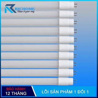Bộ 10 Bóng đèn led, đèn led Tuýp thủy tinh 22W dài 1,2m siêu sáng