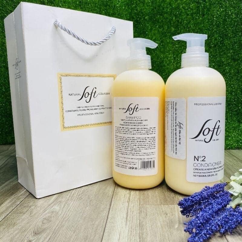 Dầu Cặp Gội Xả Ngăn Gầu, Nấm, Bông Xù 800mlx2