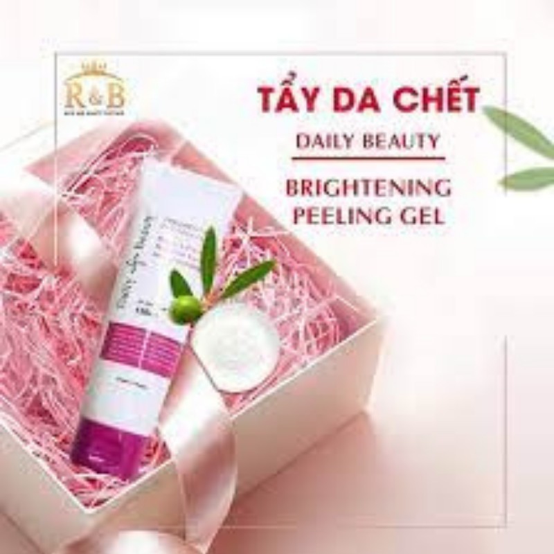 Tẩy da chết mặt Daily Beauty Brightening Peeling Gel Hanny Beauty