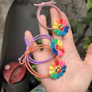 [SIÊU XINH] Cột Tóc Buộc Tóc Hoa Mặt Trời Chắc Chắn