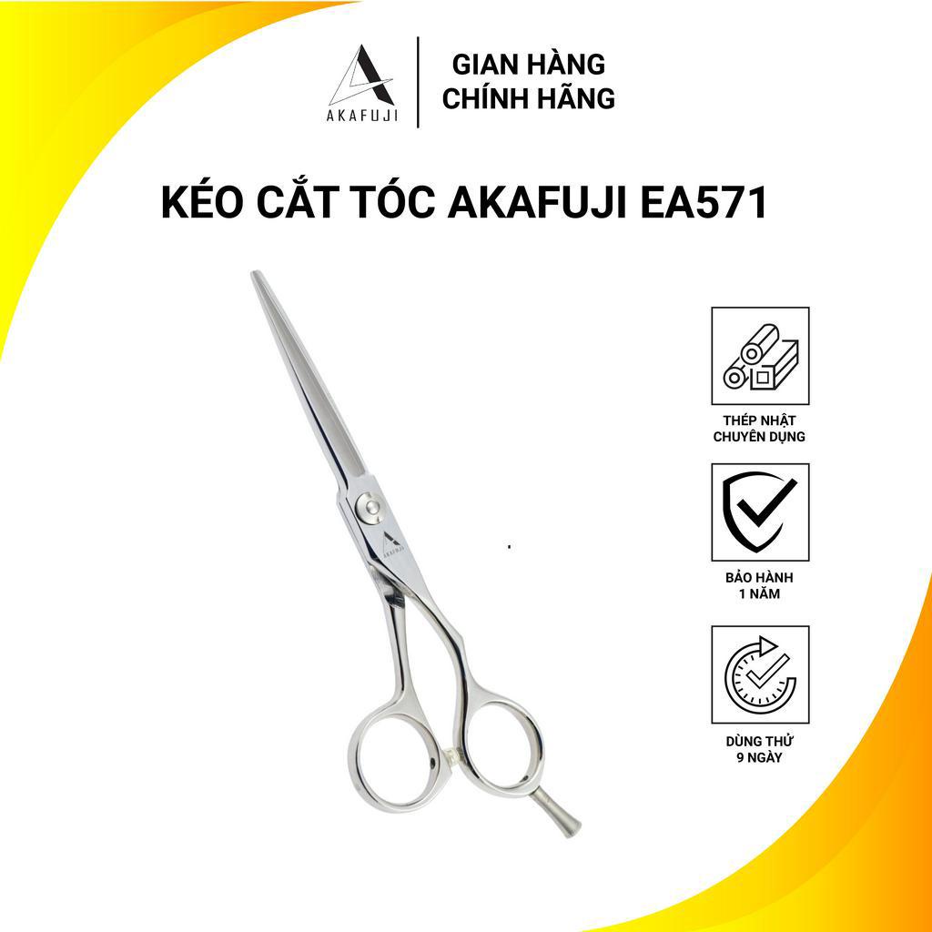 Kéo Cắt Tóc AKAFUJI EA 571 SIZE 5.75 inches Thép Nhật Cao Cấp  Bảo Hành 12 Tháng