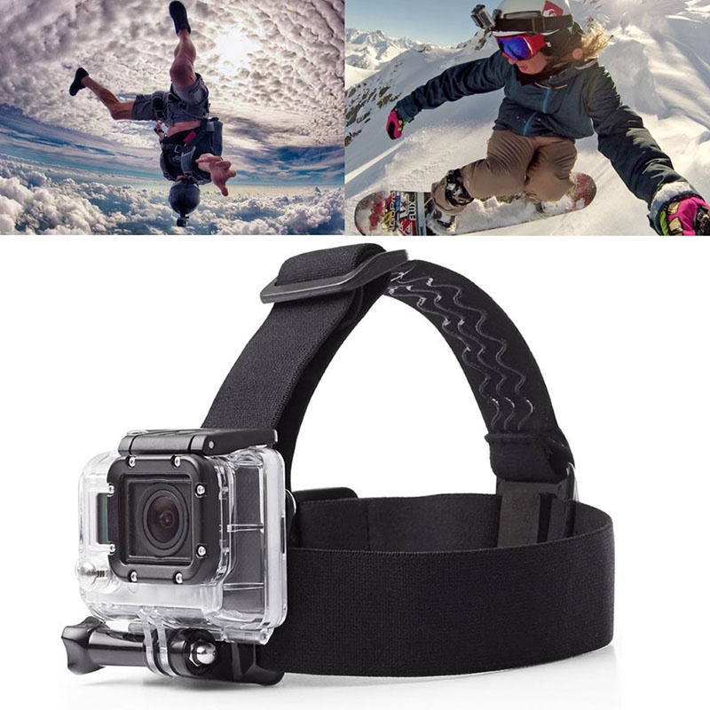 Dây Đeo Đầu Có Thể Điều Chỉnh Cho Camera Hành Trình Gopro Hero 10 9 8 7 6/5/4/3/2/1 SJCAM