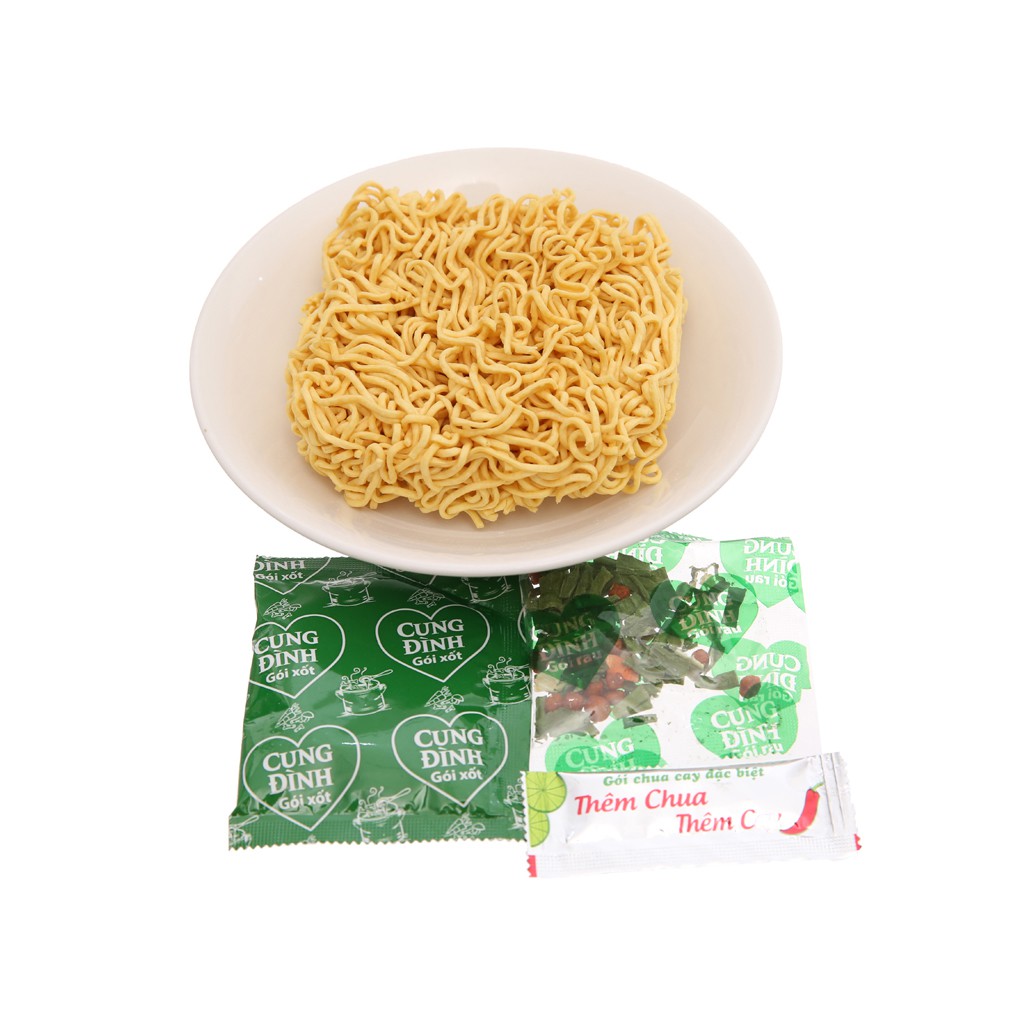 Mì Khoai Tây Cung Đình Hương Vị Lẩu Tôm Chua Cay Thùng 30 Gói x 80g/gói