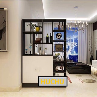 TỦ RƯỢU VALSE KIÊM VÁCH NGĂN HUCHU PHONG THỦY 4 CỘT