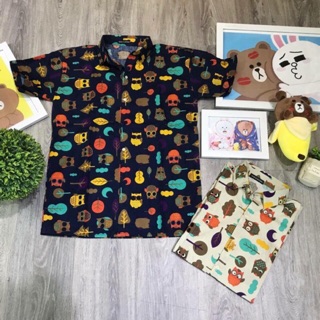 Áo Sơ Mi Hoạt Hình