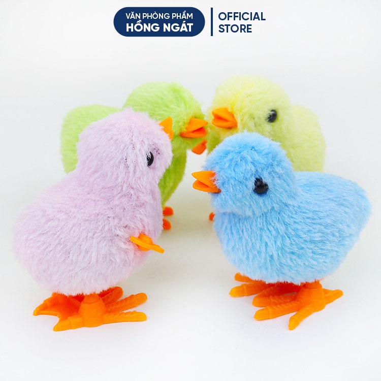 Đồ chơi gà con lon ton có chạy đà cho bé với nhiều màu sắc khác nhau làm quà tặng học sinh DC04