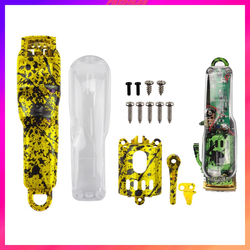 [PREDOLO2] Camouflage DIY Full Housing Combo Kit, Hair Clipper Cover, Protective Shell, for Wahl 8148 8591 Clipper Cordless Top and Bottom Cover Durable