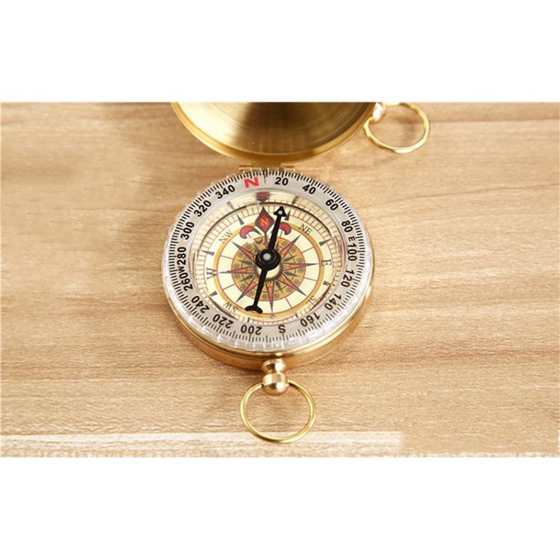 LA BÀN Phong Thủy ĐỒNG THAU Cao Cấp - Nhỏ Gọn - Bỏ Túi | BigBuy360 - bigbuy360.vn