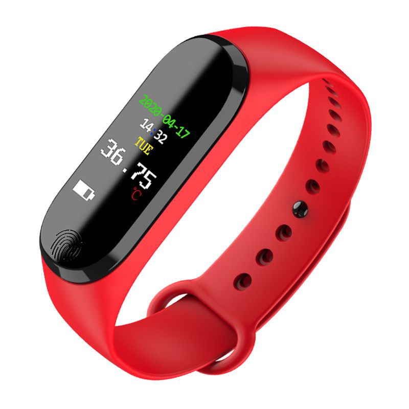 Đồng Hồ Thông Minh Đo Nhiệt Độ Hiển Thị Ngày Tháng