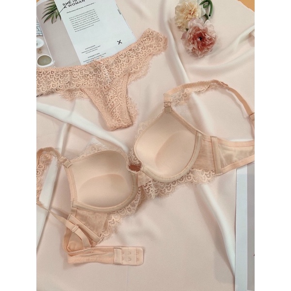 bộ đồ lót ⚡ freeship ⚡ bộ áo lot ren siêu nâng đẩy cao cấp c3425 | BigBuy360 - bigbuy360.vn