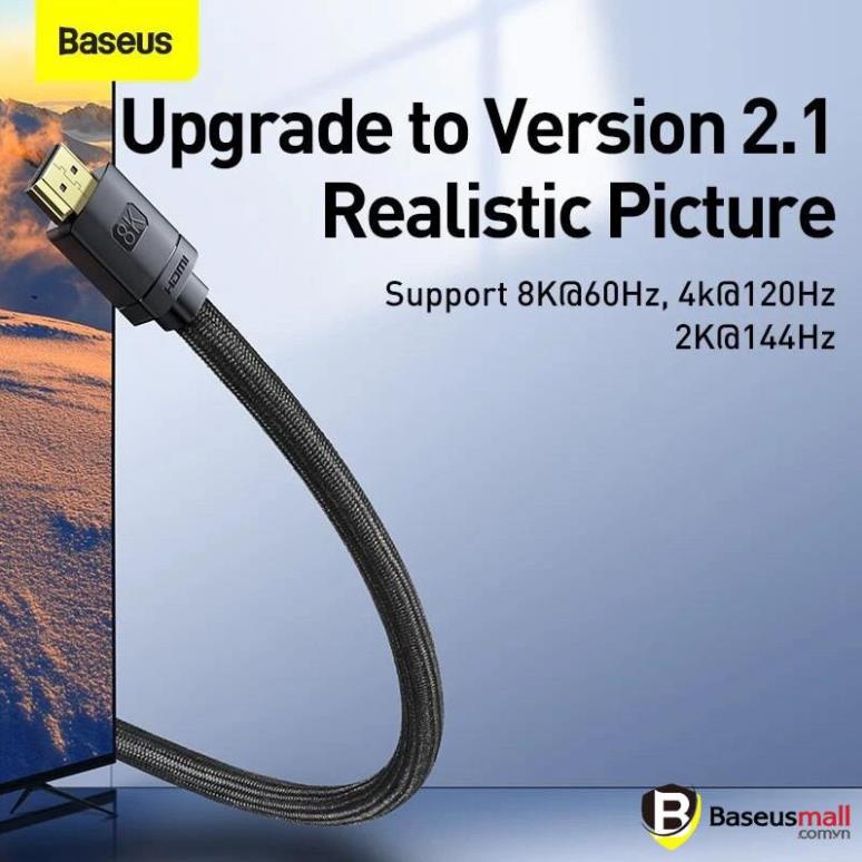 Baseus -BaseusMall VN Cáp HDMI 2.1 8K cao cấp Baseus High Definition Series