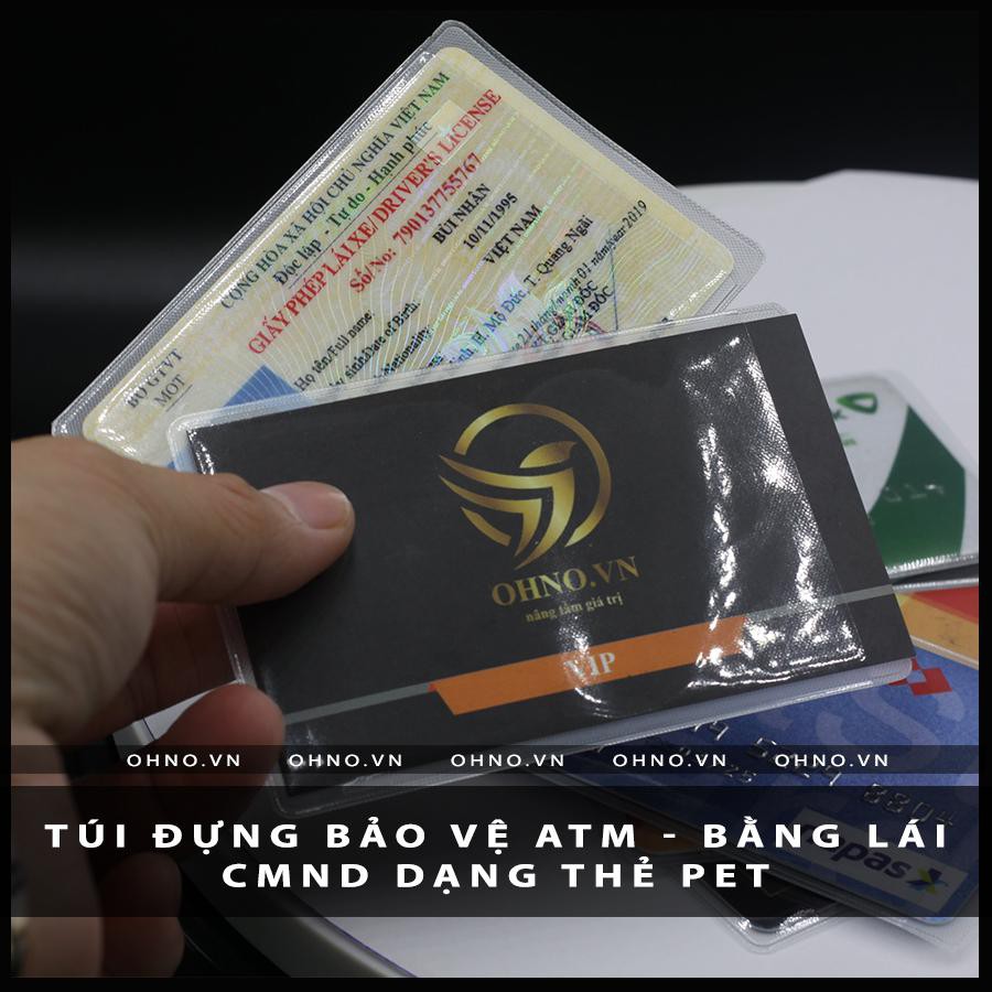 TÚI ĐỰNG THẺ ATM CĂNG CƯỚC CÔNG DÂN, THẺ NGÂN HÀNG, GIẤY PHÉP LÁI XE