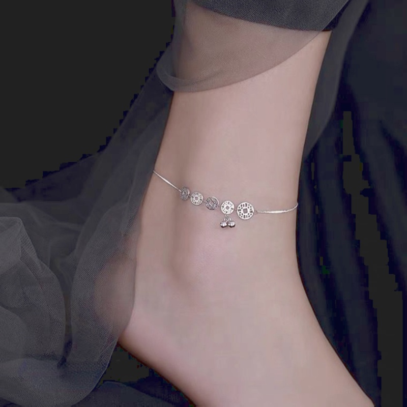 Mặt dây chuyền Vòng chân cổ điển Phong cách cổ điển Thời trang cao cấp Vòng chân mới