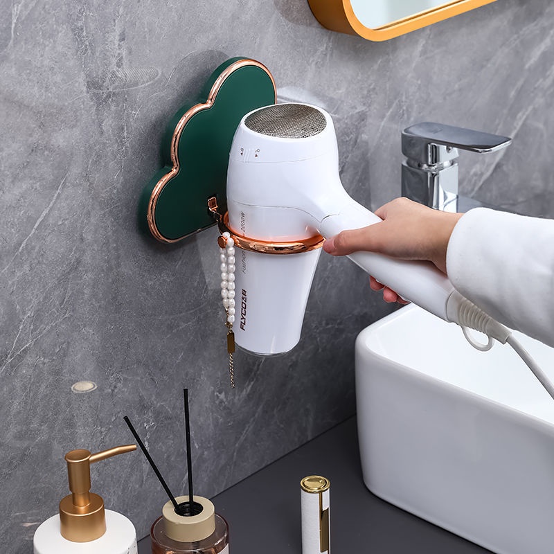 Giá Treo Máy Sấy Tóc Gắn Tường Sang Trọng Tiện Dụng