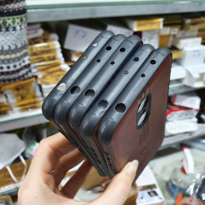 Ốp lưng Xiaomi Redmi 5, Redmi 5plus ,Note6pro,Note5pro kiểu da