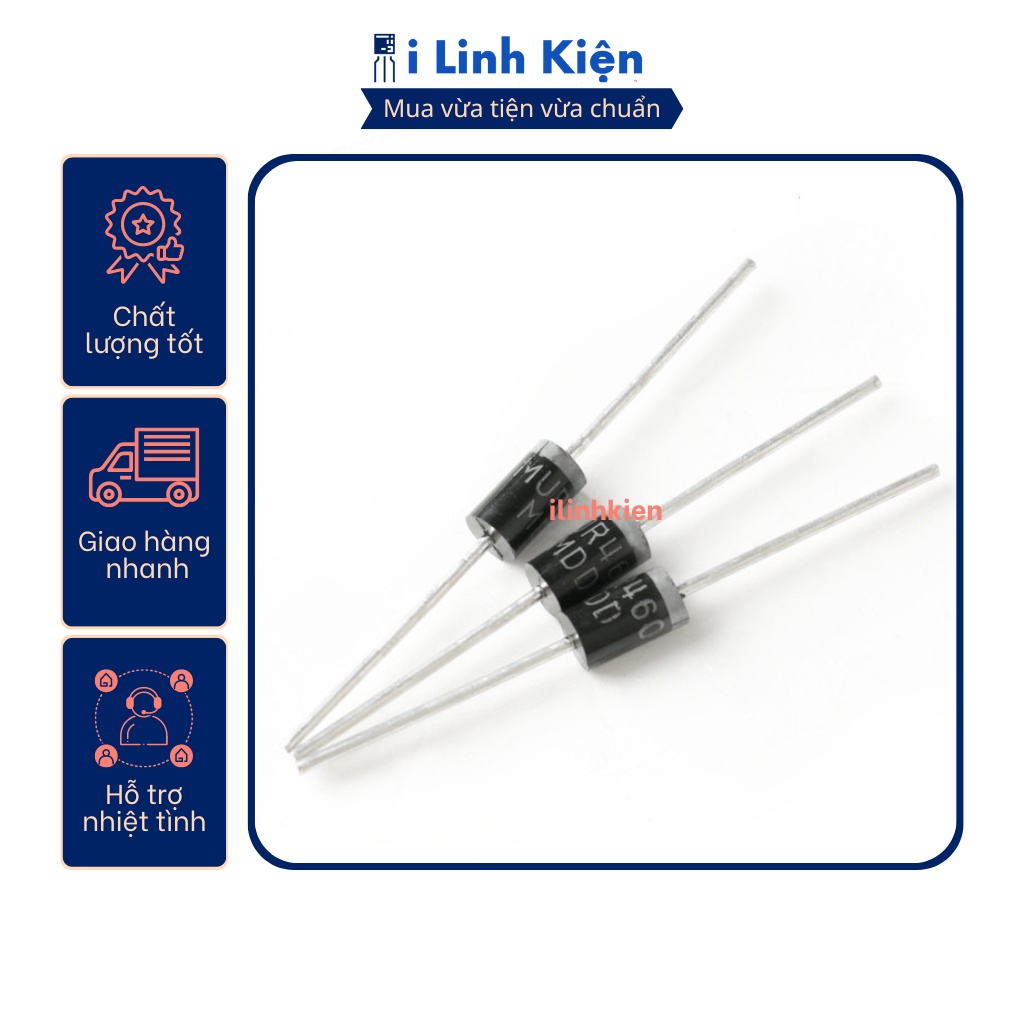 MUR460 Diode xung 4A 600V DO-27
