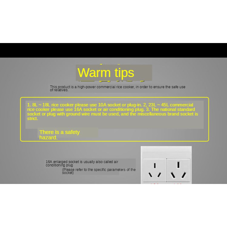 ✚♟✽[Phiên bản siêu dày] Nồi cơm điện tam giác lớn màu đỏ chính hãng 8L10L13L18L23L28L45L cỡ | BigBuy360 - bigbuy360.vn